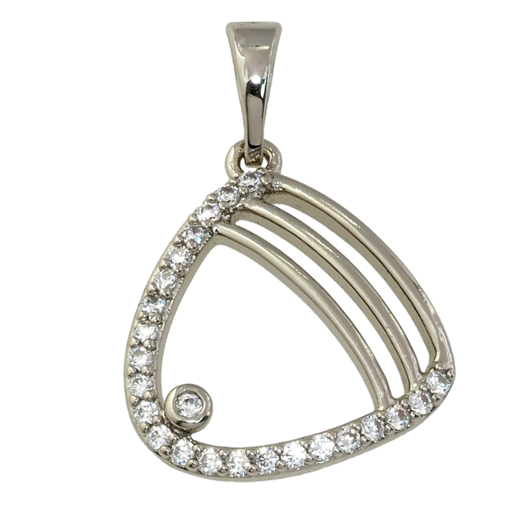 Кулон Xuping Родій Фігурний з цирконієм для ланцюжка до 5мм фото №21