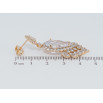 Серьги Xuping Позолота 18K пусеты Роскошные кристальные подвески фото №2 Серьги Xuping Позолота 18K пусеты Роскошные кристальные подвески фото №2