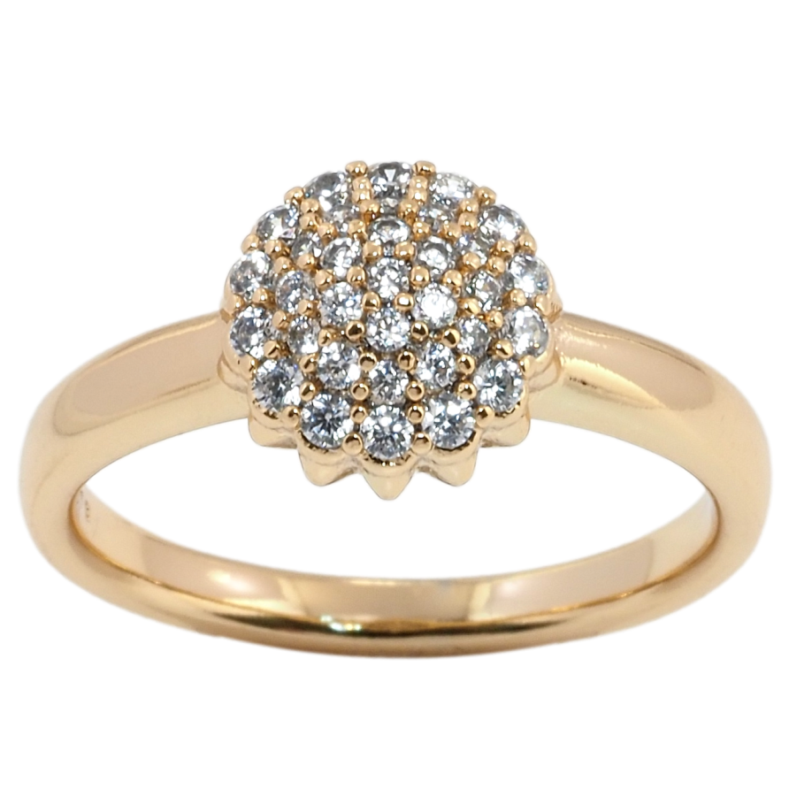 Кольцо Xuping Позолота 18K Инкрустация цирконием фото №1 Кольцо Xuping Позолота 18K Инкрустация цирконием фото №1