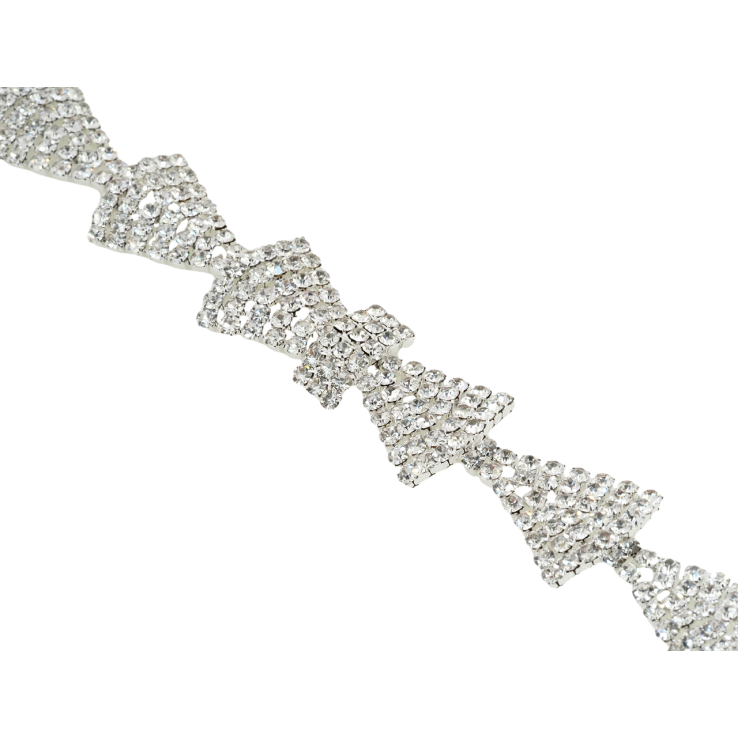 Браслет Бантик зі страз довжина 19,5см х 15-19мм фото №24 Браслет Бантик зі страз довжина 19,5см х 15-19мм фото №24