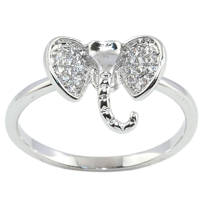 Каблучка Xuping Родій Слон фото №2