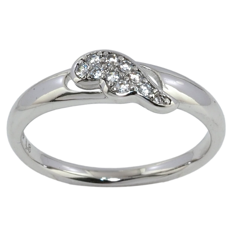 Каблучка Xuping Родій Крило з цирконієм фото №11