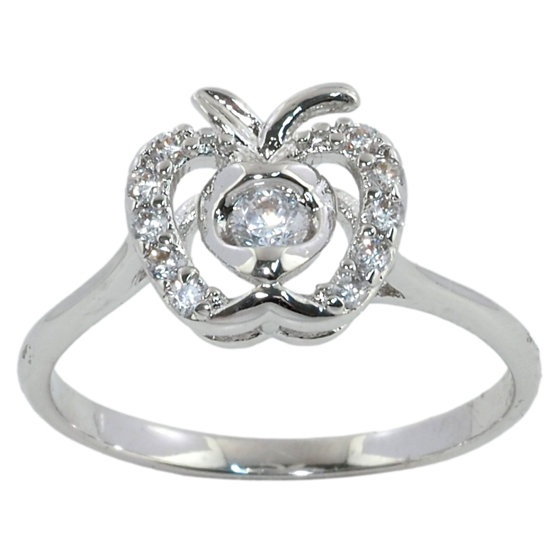 Кольцо Xuping Родий Яблочко фото №1