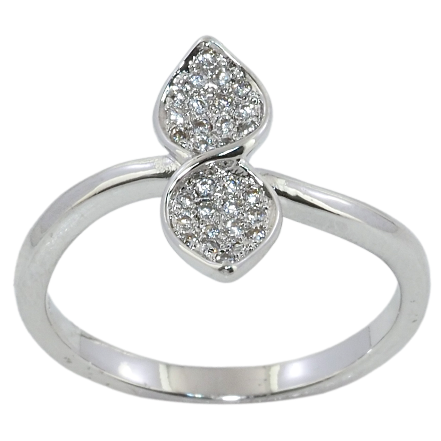 Каблучка Xuping Родій Два Загострені Пелюстки фото №1