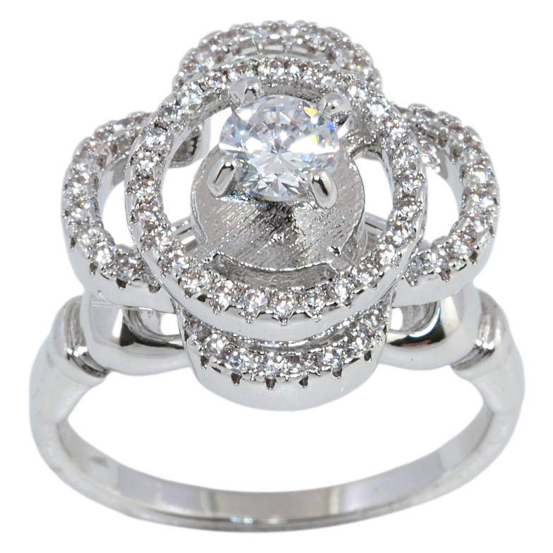 Каблучка Xuping Родій Квітка, що крутиться фото №1