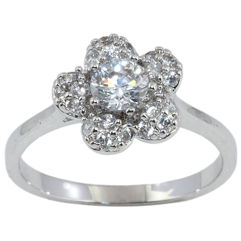 Каблучка Xuping Родій Квітка фото №3 Каблучка Xuping Родій Квітка фото №3