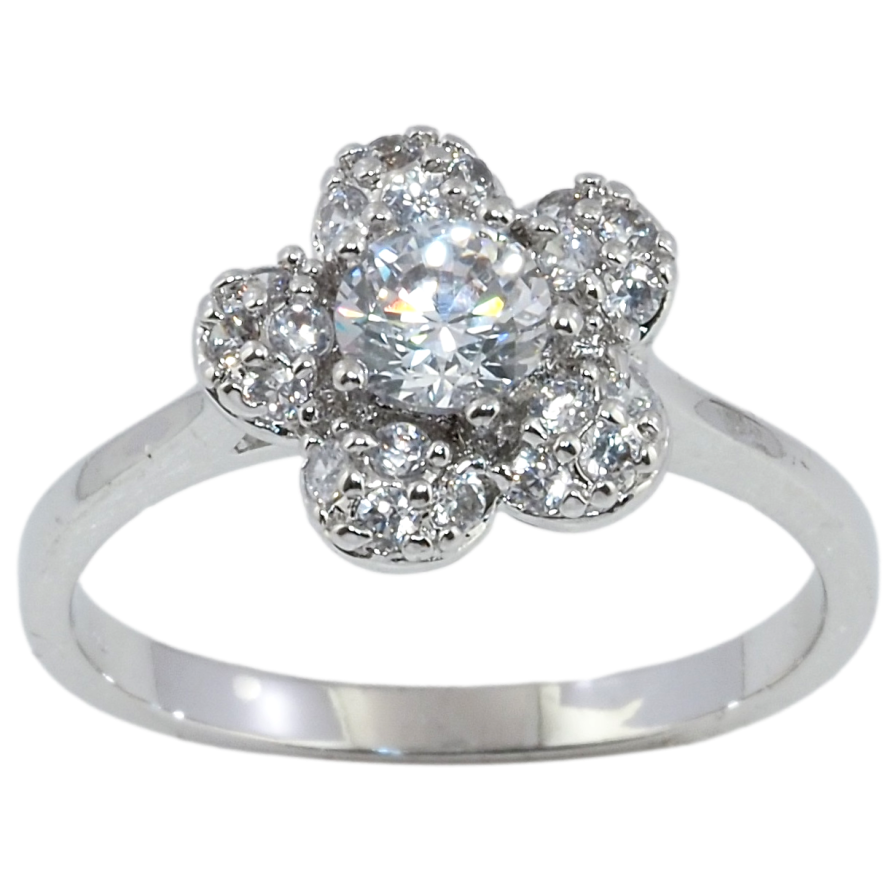 Каблучка Xuping Родій Квітка фото №1 Каблучка Xuping Родій Квітка фото №1