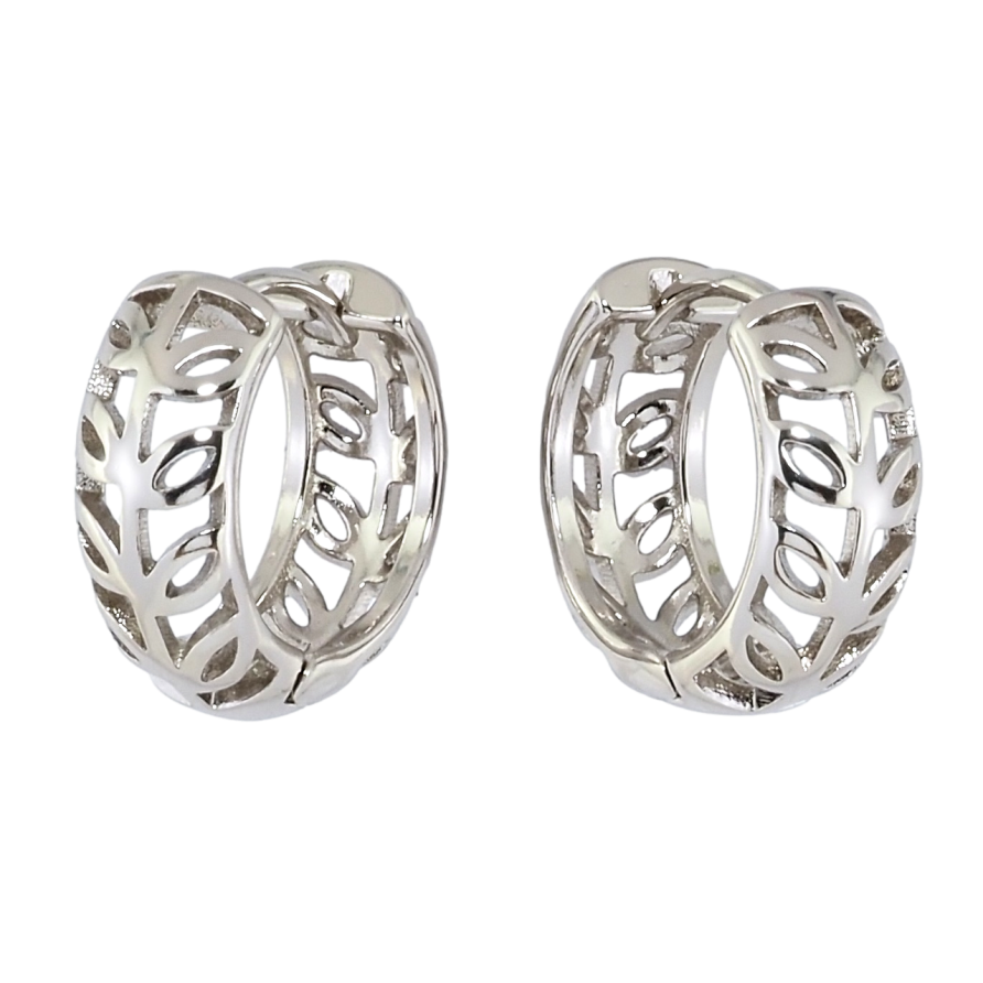 Сережки Xuping Родій колечка Різьблений візерунок гілочки фото №1