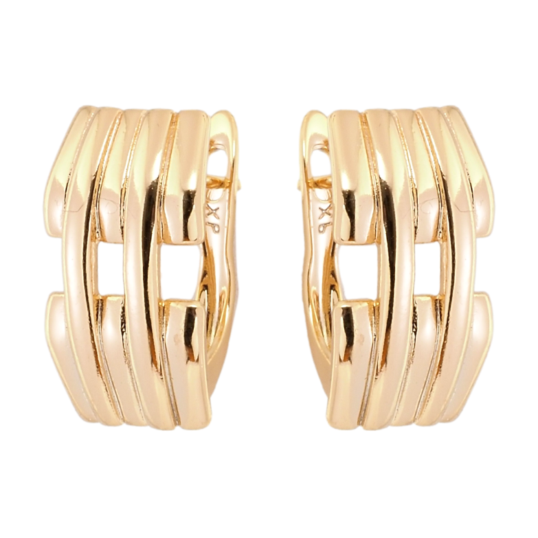 Серьги Xuping Позолота 18K английский замок Декоративный орнамент фото №1 Серьги Xuping Позолота 18K английский замок Декоративный орнамент фото №1