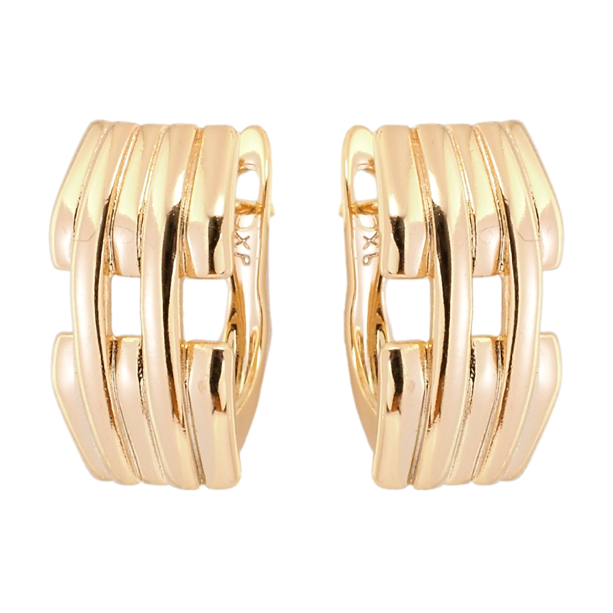Серьги Xuping Позолота 18K английский замок Декоративный орнамент фото №1 Серьги Xuping Позолота 18K английский замок Декоративный орнамент фото №1
