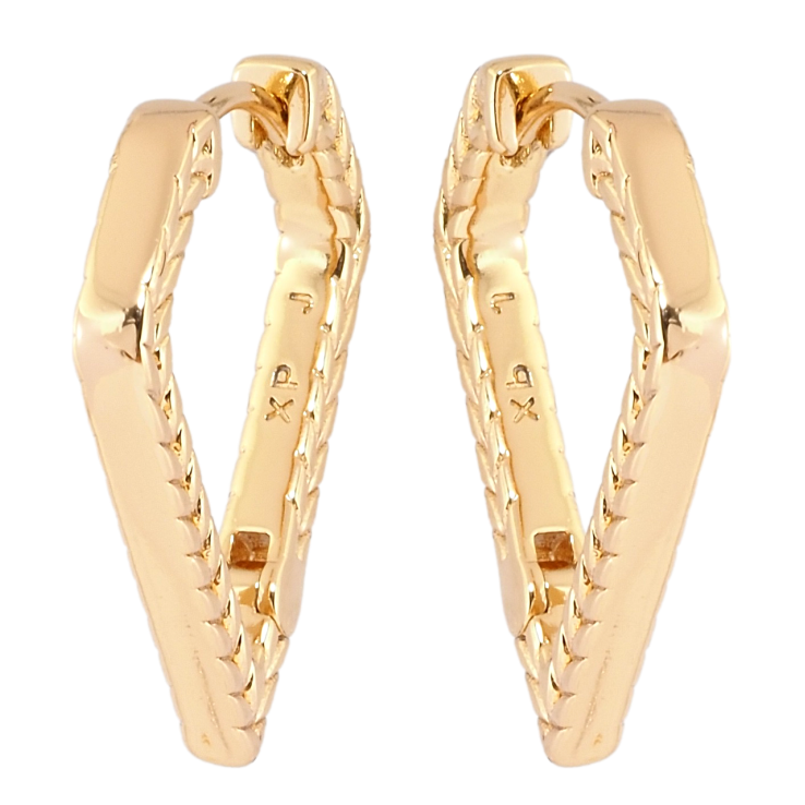 Серьги Xuping Позолота 18K колечки Фигурные фото №5