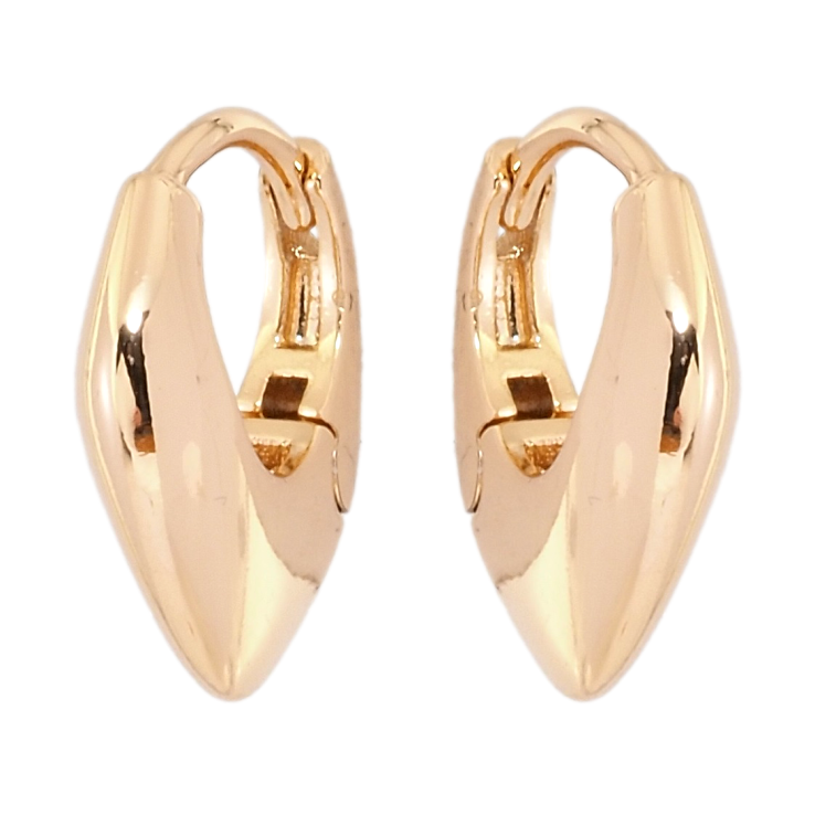 Серьги Xuping Позолота 18K колечки Декоративные фото №13