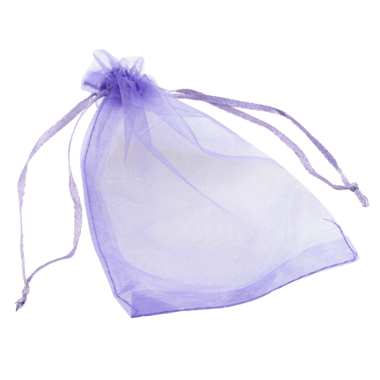 Мешочек подарочный из органзы Сиреневый размер 10х15см цена за 1 шт. фото №1