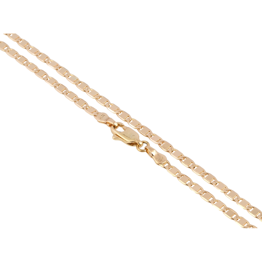Ланцюжок Xuping Позолота 18K Плетіння Морський ланцюг довжина 45см х 2.5мм фото №1 Ланцюжок Xuping Позолота 18K Плетіння Морський ланцюг довжина 45см х 2.5мм фото №1