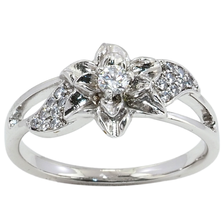 Каблучка Xuping Родій Лілія фото №7