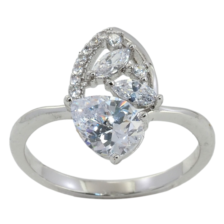 Кольцо Xuping Родий Каприз фото №22