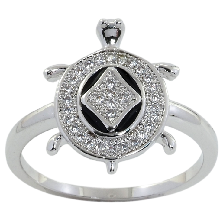 Кольцо Xuping Родий Черепаха фото №20 Кольцо Xuping Родий Черепаха фото №20