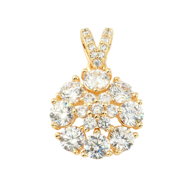 Кулон Xuping M&L Цвет 18К Инкрустация цирконием для цепочки до 3мм фото №1