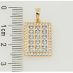 Кулон Xuping Позолота 18K Інкрустація цирконієм для ланцюжка до 5мм фото №2