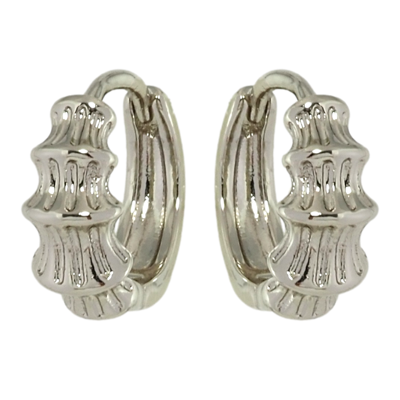 Серьги Xuping Родий колечки Декоративные фото №1 Серьги Xuping Родий колечки Декоративные фото №1