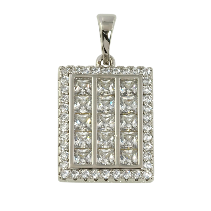 Кулон Xuping Родій Інкрустація цирконієм для ланцюжка до 5мм фото №16