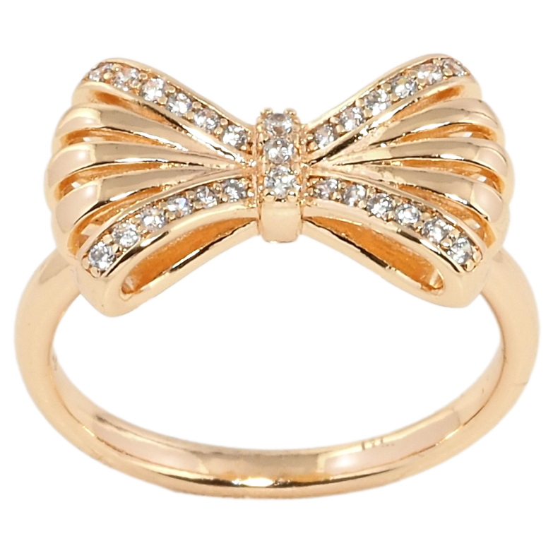 Каблучка Xuping M&L Колір 18К Бант фото №1