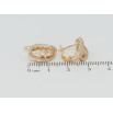 Серьги Xuping Позолота 18K английский замок Декоративные овалы с цирконием фото №2 Серьги Xuping Позолота 18K английский замок Декоративные овалы с цирконием фото №2