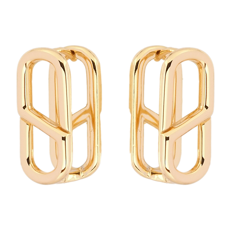 Серьги Xuping Позолота 18K колечки Декоративный узор фото №19 Серьги Xuping Позолота 18K колечки Декоративный узор фото №19