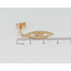 Сережки Xuping Позолота 18K пусети Декоративні підвіски з цирконієм фото №2 Сережки Xuping Позолота 18K пусети Декоративні підвіски з цирконієм фото №2