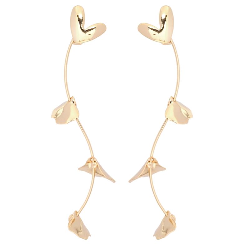 Серьги Xuping Позолота 18K пусеты Декоративные подвески фото №1