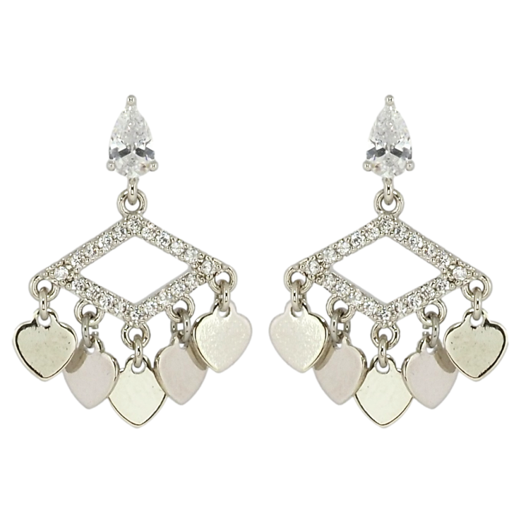 Серьги Xuping Родий пусеты Декоративные подвески фото №3