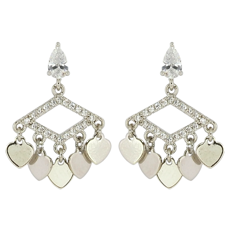 Сережки Xuping Родій пусети Декоративні підвіски фото №1