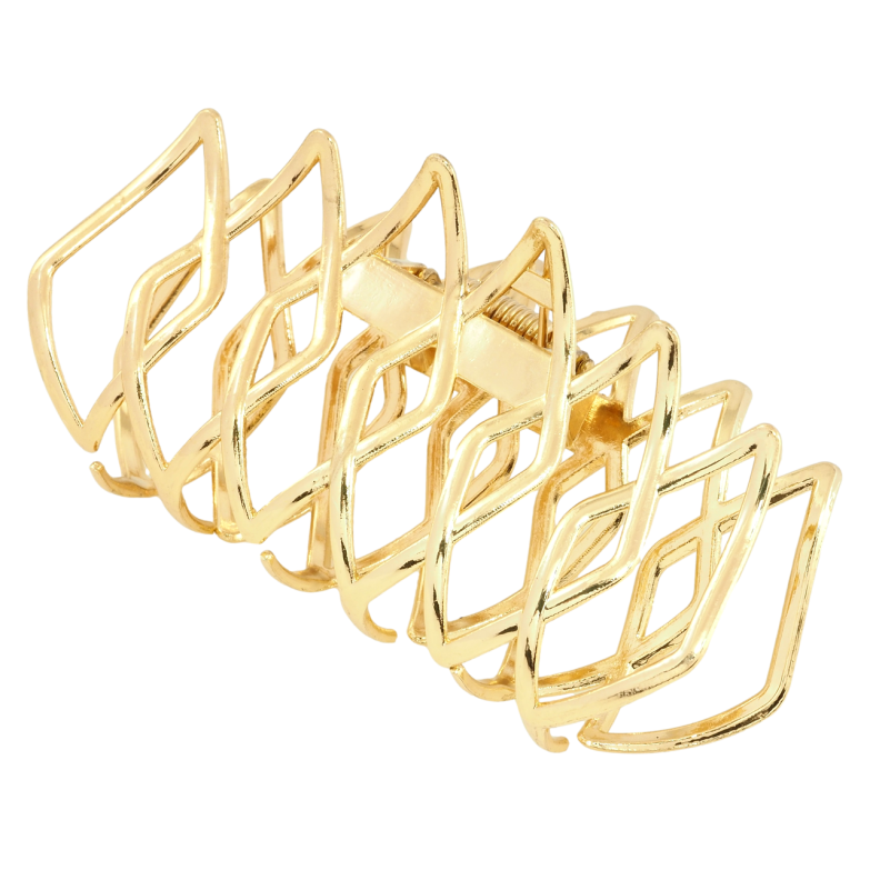 Краб металлический Ромбовый узор длина 9.5см фото №1 Краб металлический Ромбовый узор длина 9.5см фото №1