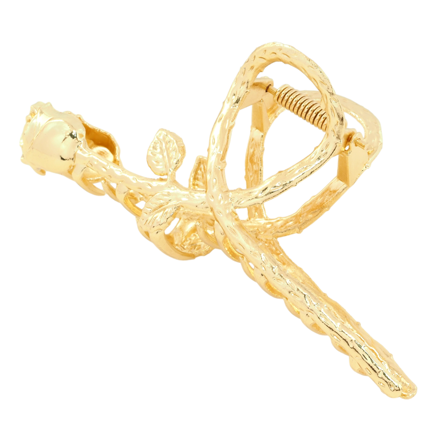 Краб металлический Роза длина 11см фото №1 Краб металлический Роза длина 11см фото №1