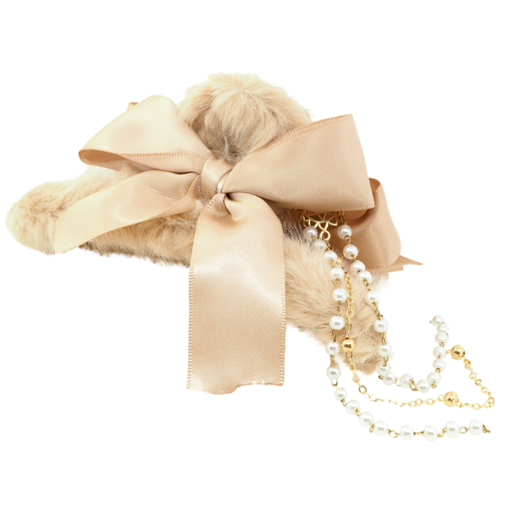 Краб пластиковый Меховой краб с бантом, подвески съёмные длина 11см фото №7 Краб пластиковый Меховой краб с бантом, подвески съёмные длина 11см фото №7