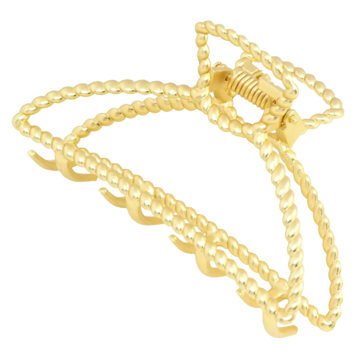 Краб металевий Півмісяць з візерунком довжина 7.5см фото №3 Краб металевий Півмісяць з візерунком довжина 7.5см фото №3