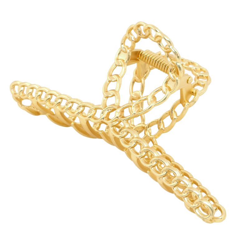 Краб металлический Петелька узор цепочка длина 11см фото №1 Краб металлический Петелька узор цепочка длина 11см фото №1