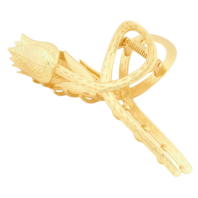 Краб металевий Квітка довжина 11.5см фото №1 Краб металевий Квітка довжина 11.5см фото №1