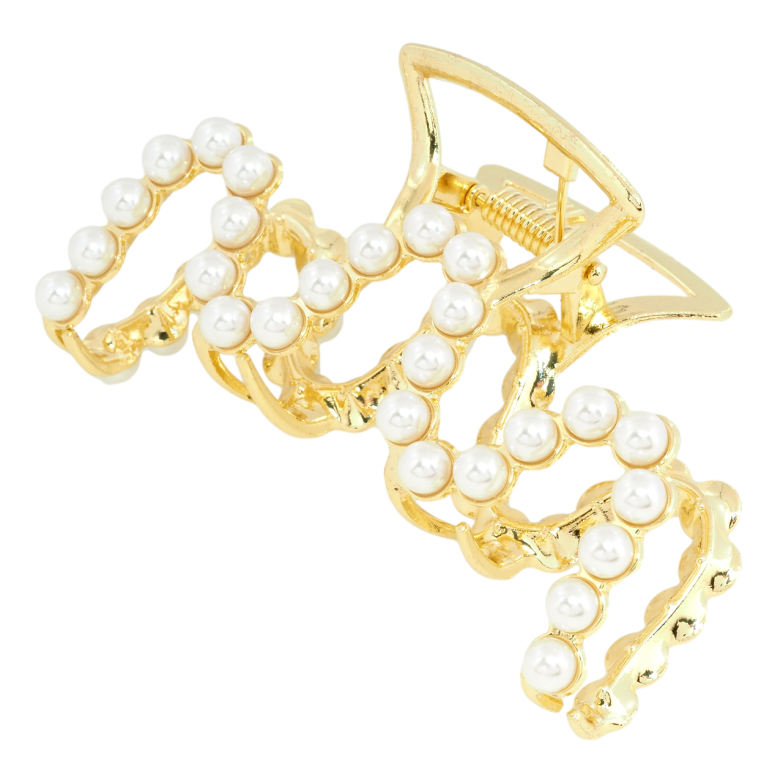 Краб металлический Декоративный узор с жемчугом длина 9см фото №1 Краб металлический Декоративный узор с жемчугом длина 9см фото №1