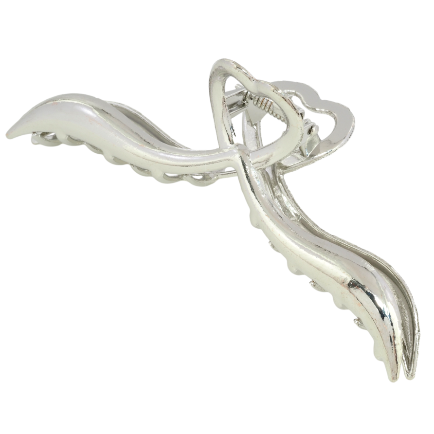 Краб металлический Сердце длина 11.5см фото №1