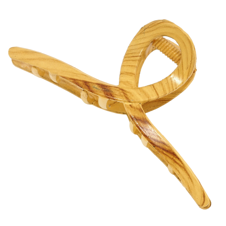 Краб металевий Петля візерунок під дерево довжина 7.5см фото №1 Краб металевий Петля візерунок під дерево довжина 7.5см фото №1