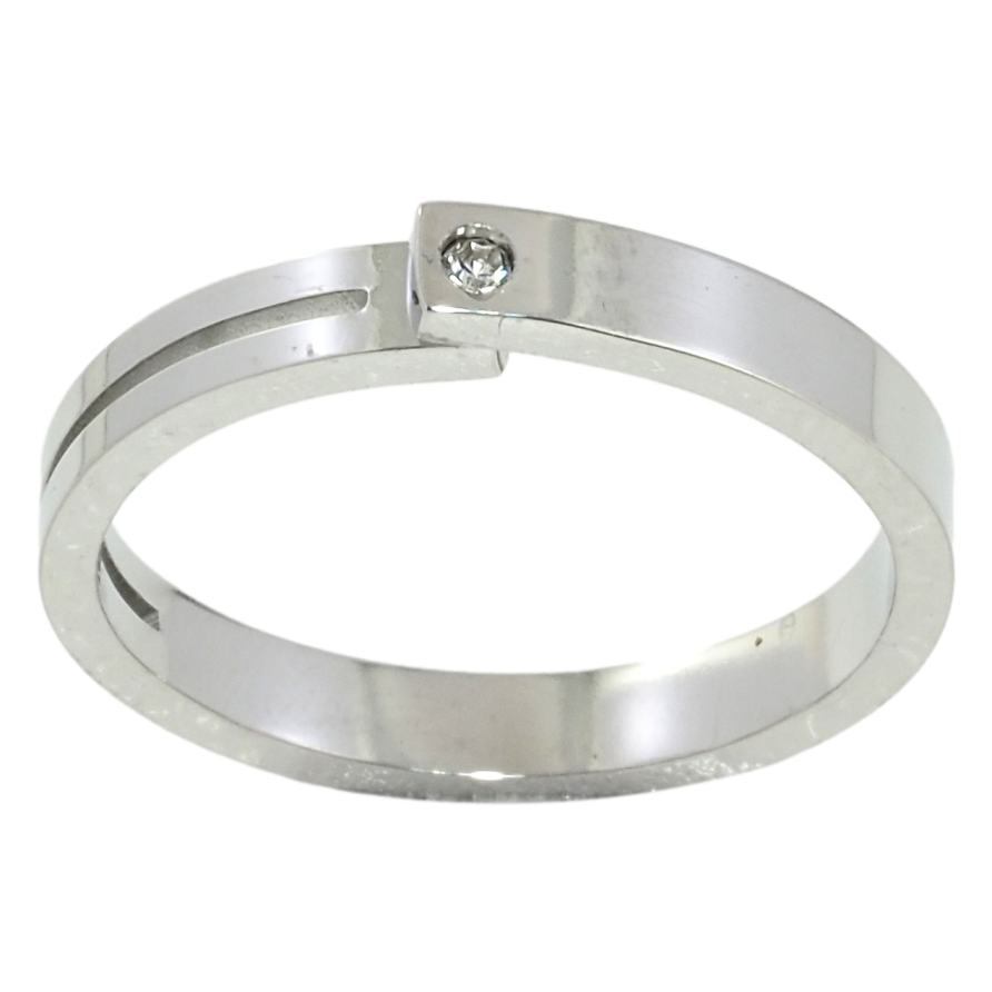 Кольцо Xuping TTM Stainless Steel Цвет Родий Декоративный узор с кристаллом фото №1 Кольцо Xuping TTM Stainless Steel Цвет Родий Декоративный узор с кристаллом фото №1