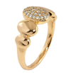 Кольцо Xuping Позолота 18K Овалы с цирконием фото №2 Кольцо Xuping Позолота 18K Овалы с цирконием фото №2