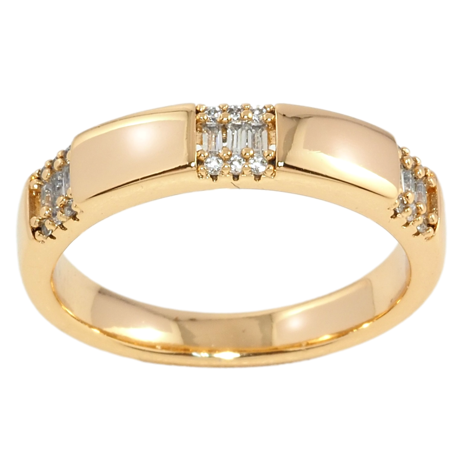 Кольцо Xuping Позолота 18K Узор цирконием фото №1 Кольцо Xuping Позолота 18K Узор цирконием фото №1