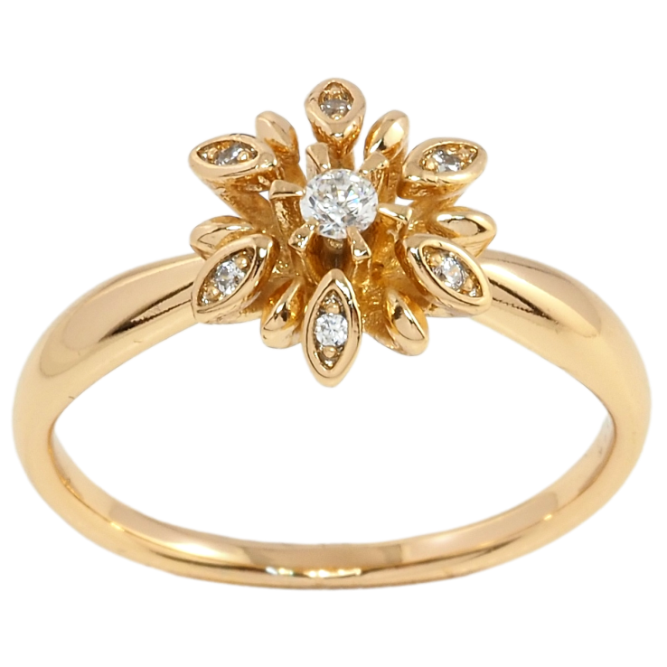 Кольцо Xuping Позолота 18K Цветок с цирконием фото №16 Кольцо Xuping Позолота 18K Цветок с цирконием фото №16