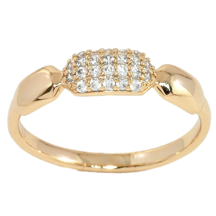 Кольцо Xuping Позолота 18K Инкрустация цирконием фото №1 Кольцо Xuping Позолота 18K Инкрустация цирконием фото №1