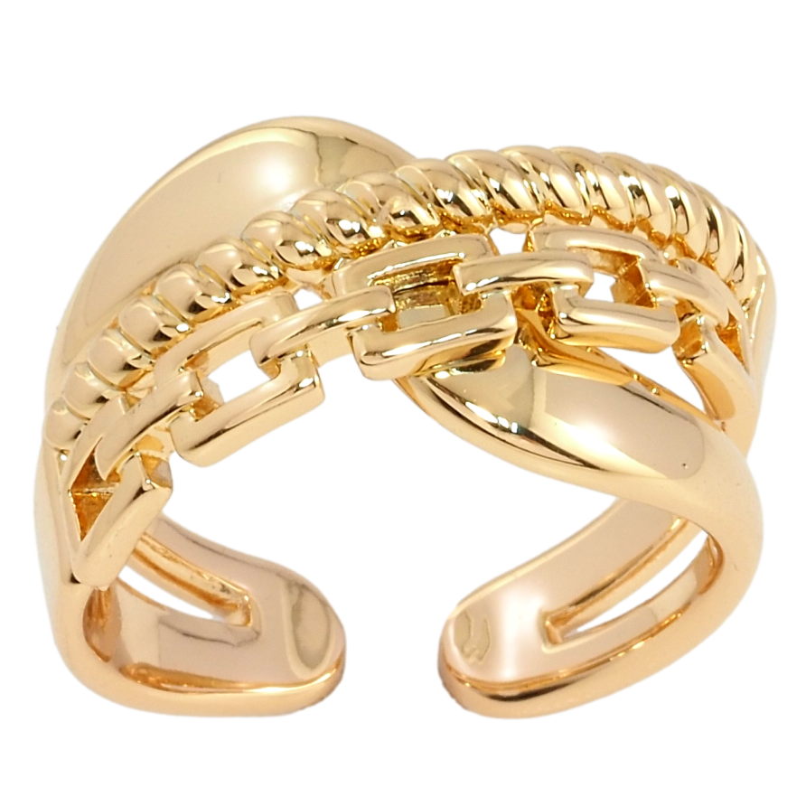 Каблучка Xuping Позолота 18K Декоративний орнамент фото №1 Каблучка Xuping Позолота 18K Декоративний орнамент фото №1