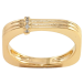 Кольцо Xuping Позолота 18K Квадратное с цирконием фото №1 Кольцо Xuping Позолота 18K Квадратное с цирконием фото №1