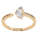 Кольцо Xuping Позолота 18K Дорожка циркония с фианитом фото №1