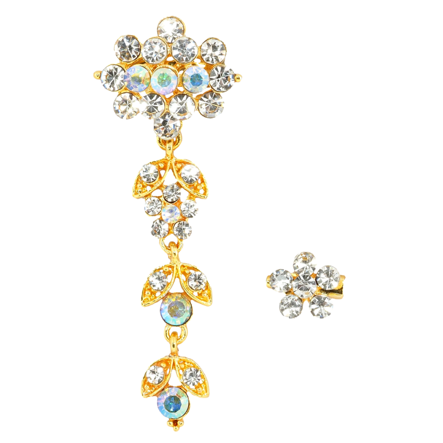 Брошка Дві брошки зі стразами фото №1